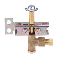 Pilot Burner One Way Flame Bracket Can Have Natural or LP Gas 3 Hole Propane /Butane Heavy Assembly