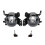Sumuvalot - 3 5 6 -sarja E60 E61 E90 E91 E63 E64 X3 E83 Etupuskurin lamppu 6317691079163176910792 1