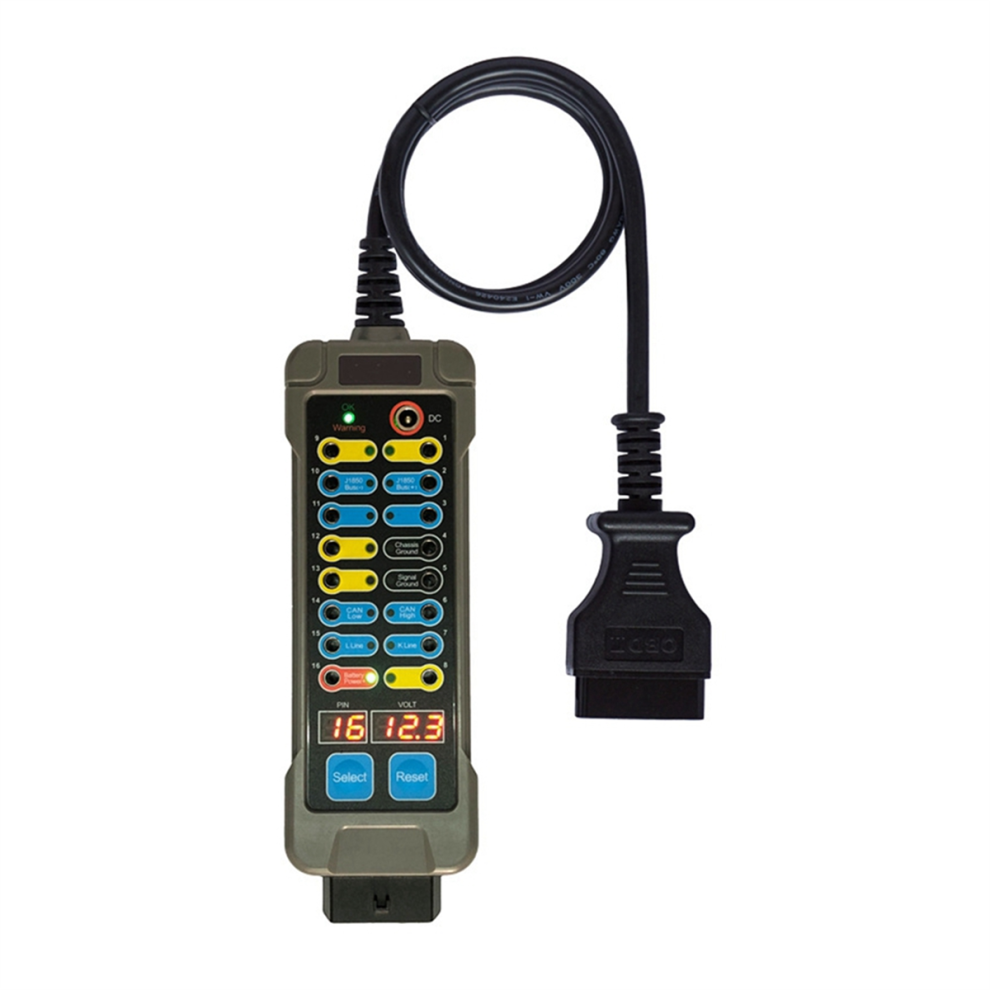 Auto Car Break Out Box Obdii Obd Breakout Protocol Detector Obd2 Interface Monitor With Pin 4851051648378