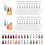Μπρελόκ Sublimation Blanks Χύμα, σετ 30 τεμαχίων με φούντες, κύκλος, 4