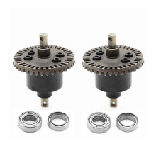 2Pcs Front Rear Differential with Bearing for Traxxas Slash 4X4 VXL