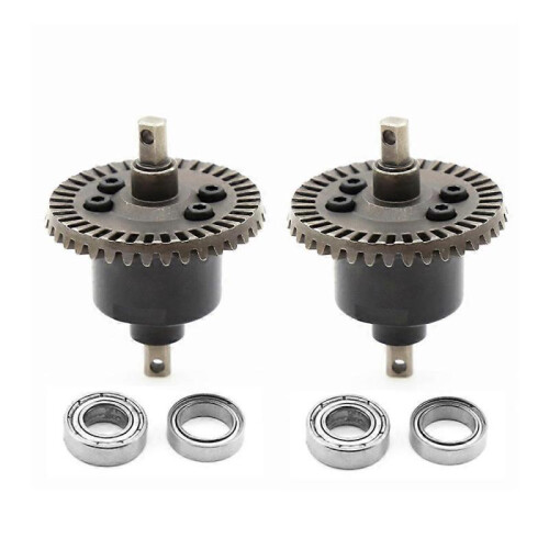 2Pcs Front Rear Differential with Bearing for Traxxas Slash 4X4 VXL