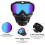 Tactical fullface mask Two color variants With antifog lenses Removable ski mask Comfortable padding Ref: 1400 2