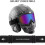 Tactical fullface mask Two color variants With antifog lenses Removable ski mask Comfortable padding Ref: 1400 3