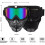 Tactical fullface mask Two color variants With antifog lenses Removable ski mask Comfortable padding Ref: 1400 4