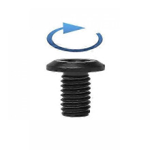 (1xClockwise) Ducati M8 Mirror Hole Plug Screw for Diavel Monster Streetfighter XDiavel V4 V2 1200 1100 950 937 821 797 796 696