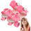 Adjustable roller skates  Quad skates with adjustable straps  Outdoor, pink 5
