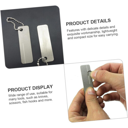 Diamond Stone Sharpener Diamond Knife Sharpener Gaffel Hook Fishing Hook Sharpener 2