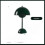 (Dark Green) Flowerpot Style LED Desk Lamp Adjustable Brightness for Reading & Work 5