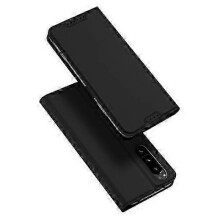 (Black) Xperia 5 IV DUX DUCIS Pro Leather Phone Case - Premium Skin Protection