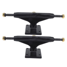2 x bracket, highstrength professional maple longboard stand accessories made of aluminium MG alloy (black)