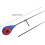 Fishing Spinning Rod with Rod Tip for Trout, Zander, Perch blue Ref: 8359 4