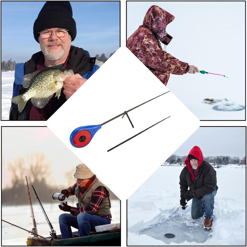 Fishing Spinning Rod with Rod Tip for Trout, Zander, Perch blue Ref: 8359 2