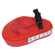 Box gloves for boxing training curved punching pads with adjustable breathable fitness equipment red for trainer