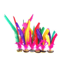 1 x shuttlecock from China, Jianzi, Fußkick, Handrad, ausgefallener shuttlecock, fitness, entertainment 27 cm
