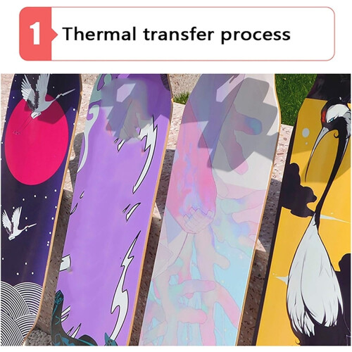 47 Inch Skateboard  Longboards Kids Adults Beginners (Color : E) 1