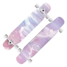 Longboards for , 46 Inch Skateboard for Cruising, Free Style, Downhill (Color : C)