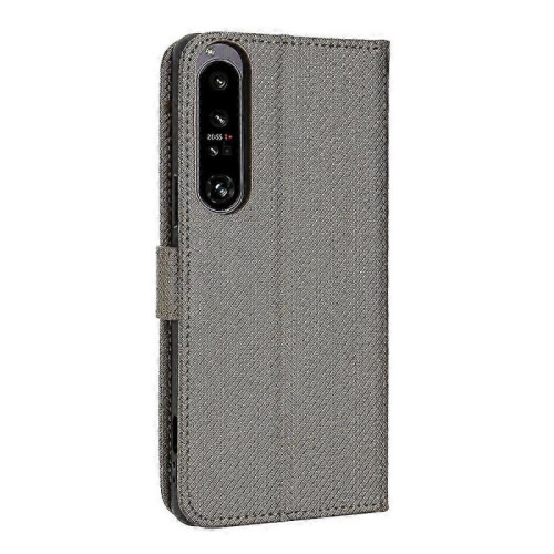 (Brown) Xperia 1 IV Diamond Texture Leather Phone Case - Premium Protection 2