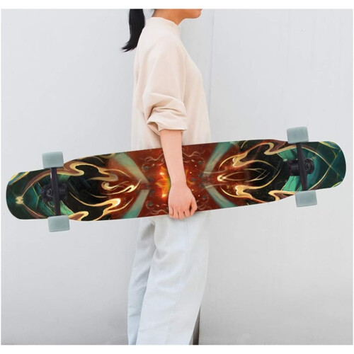 Longboard Cruiser Skateboard for  Adults Beginners Style E 1