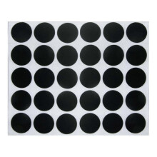 (pure black) 30Pcs Waterproof Screw Hole Covers Self-Adhesive Furniture Hole Plugs for Cabinet Desk Warm White