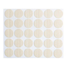 (Su Xiangtong relief) 30Pcs Waterproof Screw Hole Covers Self-Adhesive Furniture Hole Plugs for Cabinet Desk Warm White