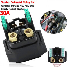 Starter Solenoid Relay for Yamaha YFM 350 400 450 660 Grizzly Kodiak BigBear 30A ATV