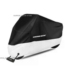 (2XL for 200cm, Silver) YAMAHA TRACER 900GT 700 900 Tracer700gt 2021 Motorcycle Cover - Waterproof UV Protection Dustproof Snowproof Bike Cover