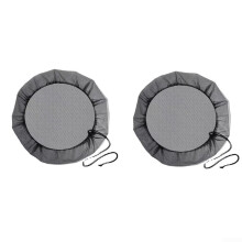 Rain protection net with drawstring prevents dirt and ects in water buckets, net material with secure straps for easy handling (150 cm)