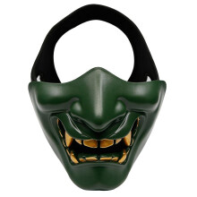 Helmet Mask Airsoft Paintball Half Face Mask CS Game Hunting Film Props Halloween Party Mask Cosplay MA91OD