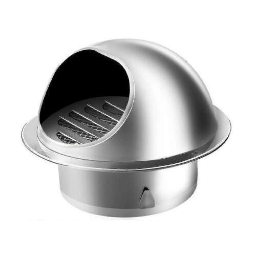 (160mm) Rust-Resistant Durable Grille Ventilation Cover with 50-200mm Fixed Buckle and Waterproof Design 2
