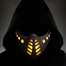 Cool Cosplay Masks Tactical Half Face Mask Hunting Sports CS Game Airsoft Paintball Mask