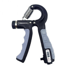 (Grey B) Adjustable Wrist Strength Trainer for 5-100 KG Grip Strength with Resistance and Gym Training Hand Gripper