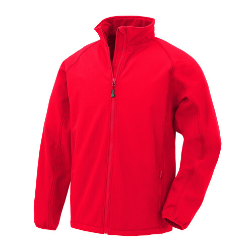 Result (M, Red) Result Genuine Recycled Mens Softshell Printable Jacket