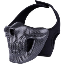 Camouflage Halloween Party Cosplay Half Face Mask Tactical Airsoft Paintball Mask (CF)