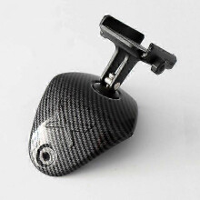 (2pcs Carbon fiber) 2023 YAMAHA Tricity 300 Rear Fender Cover with Handlebar Upper Central Guard and Mobile Phone Mount
