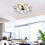 Semi Flush Ceiling Lights, Modern Sputnik Chandeliers Pendant Lighting 5