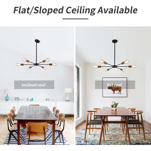 Chandeliers Ceiling Light Fixture Industrial Pendant Light for indoor 2