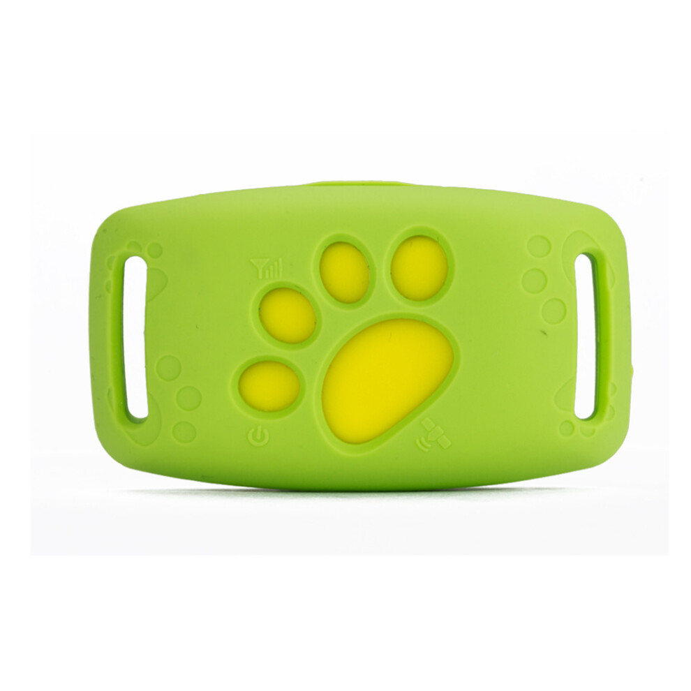 Green Gps Pet Locator Tracker Anti-Lost Waterproof Cat And Dog Mini Gps