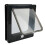 Pet Door Wearproof Automatic Window Closure Function Cat Interior Door for All Standard Interior Doors Black L 5