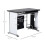 Black Computer Desk with Sliding Keyboard Tray & Storage 3