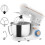 1300W 4.5L Kitchen Mixer - 6 Speeds, Whisk & Beater 2