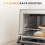 9L Electric Grill with Adjustable Temp & Timer, 750W 5