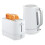 Fast Boil Kettle & 2-Slice Toaster Set, 3000W, White 2