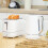Fast Boil Kettle & 2-Slice Toaster Set, 3000W, White 4