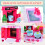 38-Piece Kids Kitchen Play Set with Sounds & Lights 7