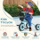 Adjustable Kids Trike with Basket & Bell - Ages 2-5 Blue 5