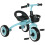 Adjustable Kids Trike with Basket & Bell - Ages 2-5 Blue 1