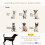 Light Grey Pet Sofa Chair with Storage & Cushion for Small Dogs/Cats 5