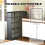 12-Panel Black Dog Playpen for Medium Dogs, 80cm High 7