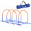 Blue 4-Piece Portable Dog Agility Set for Training 2